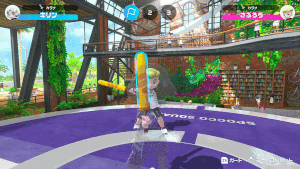 相手の攻撃を冷静にガードする