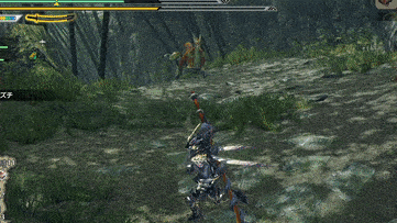 オサイズチ　突進攻撃