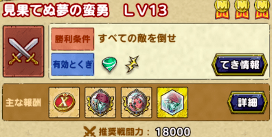 見果てぬ夢の蛮勇Lv13