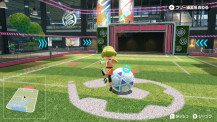 Rボタンでジャンプ