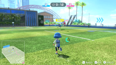 ZRでパス(4vs4のみ)