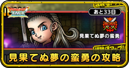 見果てぬ夢の蛮勇の攻略