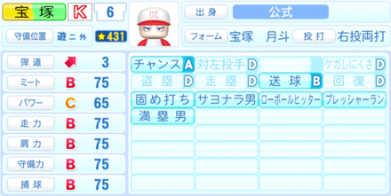 宝塚月斗のステータス画像