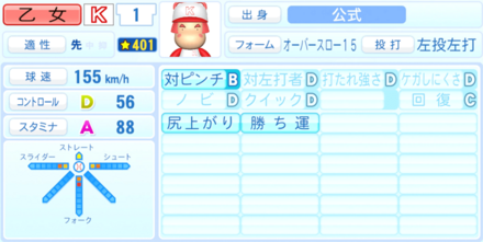 乙女のステータス画像