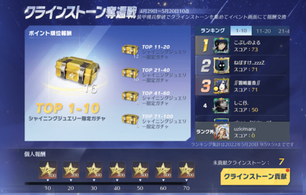 クラインストーン奪還戦