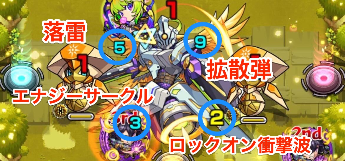 プリシーパー攻撃パターン