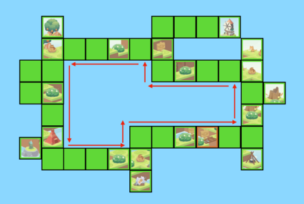 すごろくマップ