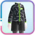 トレーニングウェアA ブラック