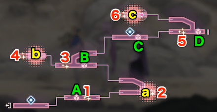 イベントダンジョンのマップとおすすめ周回方法|行動観察報告書