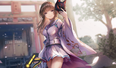 神祠見舞う儚さかなの画像