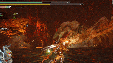 リオレウス ブレス攻撃