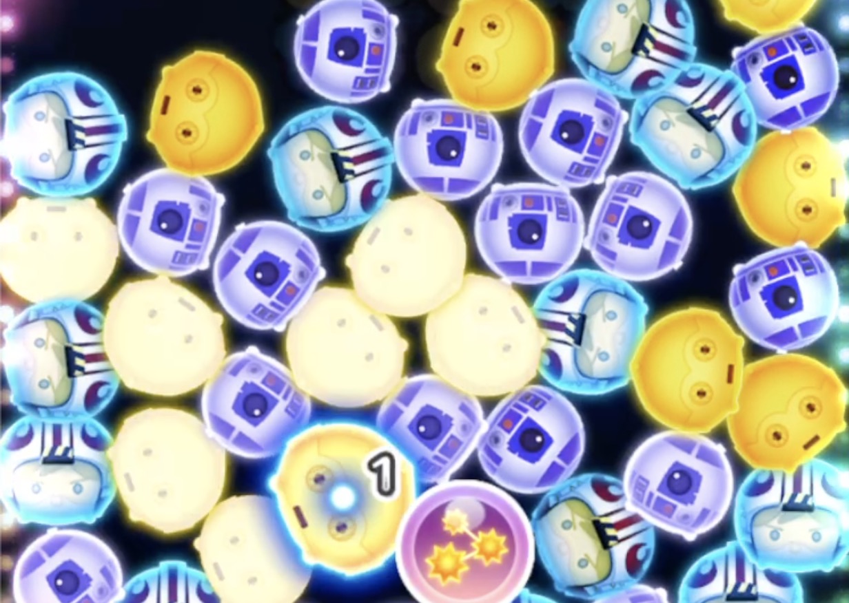 ツムが3種類になる