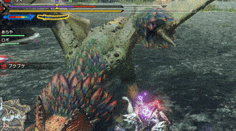 プケプケ 回転攻撃