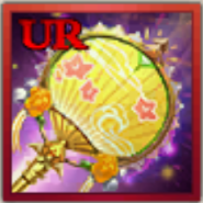 一花の扇の画像