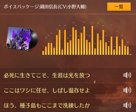 ボイスパッケージ