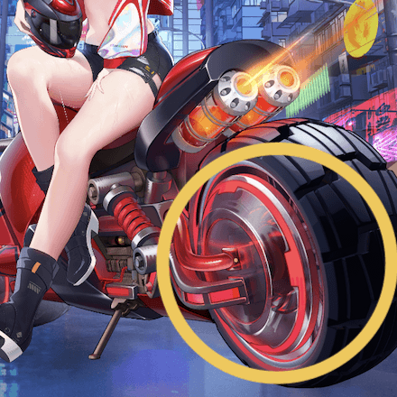 少女廻戦のブラックローズのタップする場所