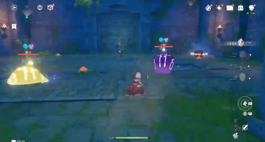 雷スライムが居る