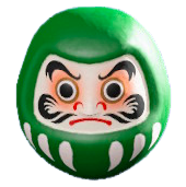 ダルマの緑の画像