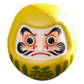 ダルマの黄の画像