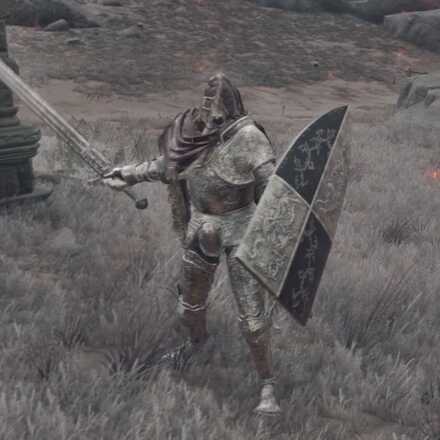 盾を持った失地騎士