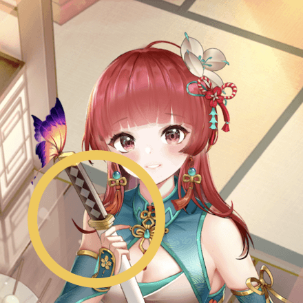 少女廻戦の絶情のタップする場所