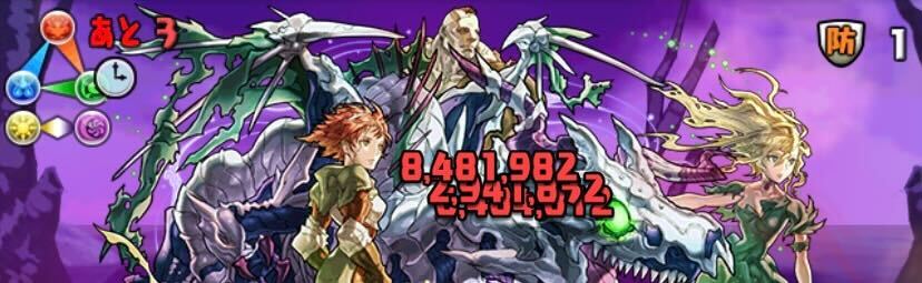 火の列消し含む4コンボ以上である程度突破可能