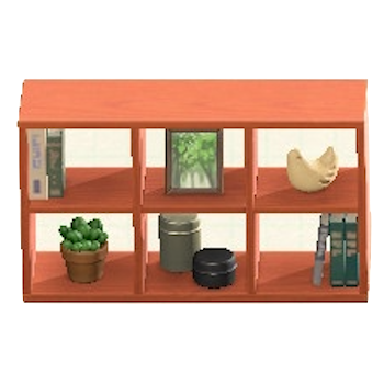 もくせいオープンシェルフのチェリーの画像