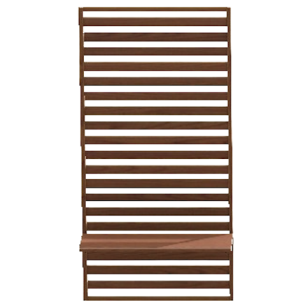 もくせいウォールパーテーションMのダークウッドの画像