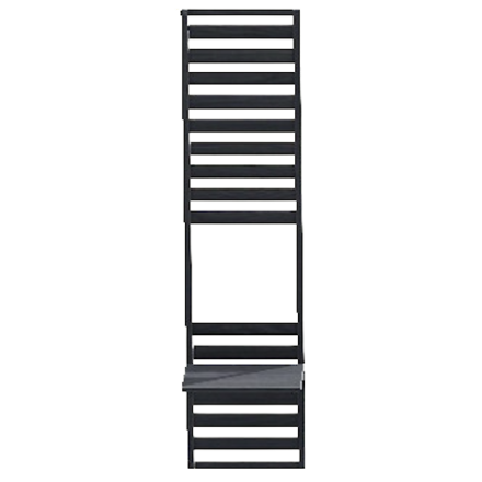 もくせいウォールパーテーションSのブラックの画像