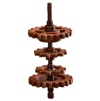 はぐるまタワーの錆の画像