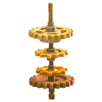 はぐるまタワーのブラウンの画像