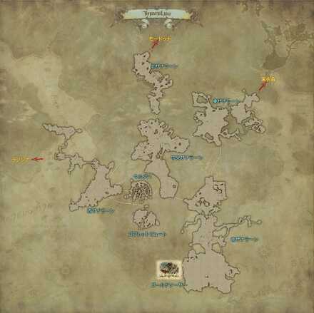 ザナラーンのマップ