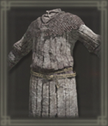 鎖肩掛けの布鎧画像