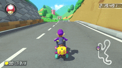 ダートのジャンプ台ショートカット