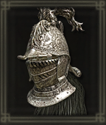 失地騎士の兜（軽装）画像