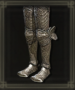 失地騎士の足甲画像