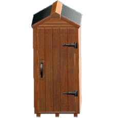 もくせいのものおきのダークブラウンの画像