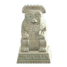 ヒカリゴケのせきぞうのグレーの画像