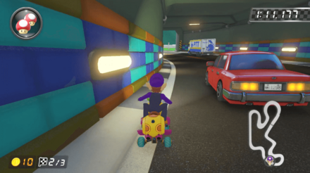 車にぶつかるとスリップしてしまうので注意