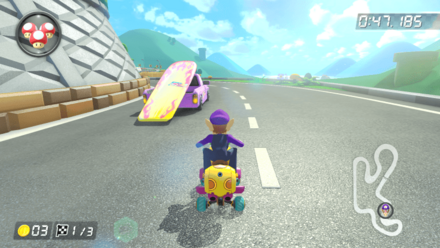 ジャンプアクションできる車もある