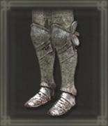 霊廟兵の足甲画像