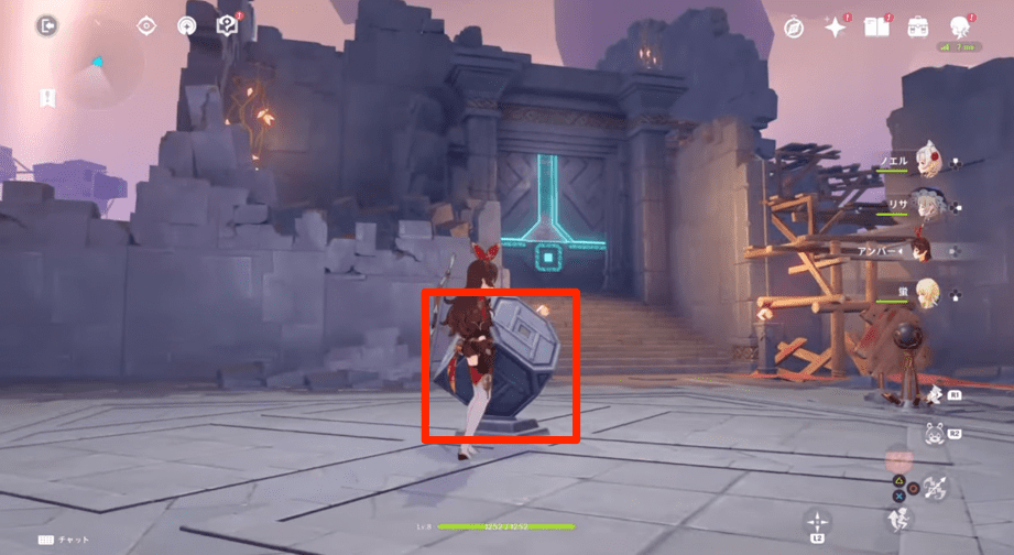 スイッチを押す