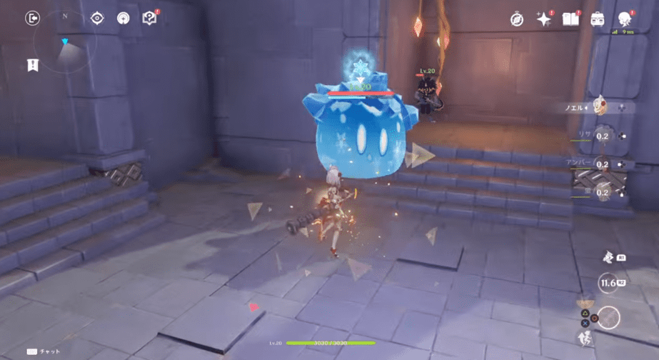 出現する敵を倒す