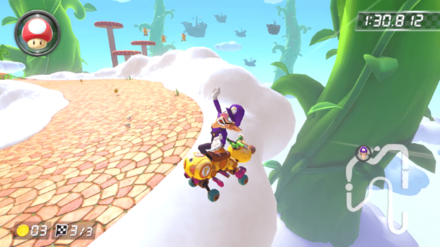 コースアウトで大きくタイムロスに繋がってしまう