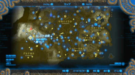 シ・ジトの祠の場所マップ