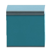 シンプルなしきりカウンターHのブルーの画像