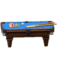 ビリヤードのだいのブルーの画像