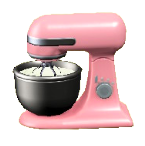 スタンドミキサーのピンクの画像