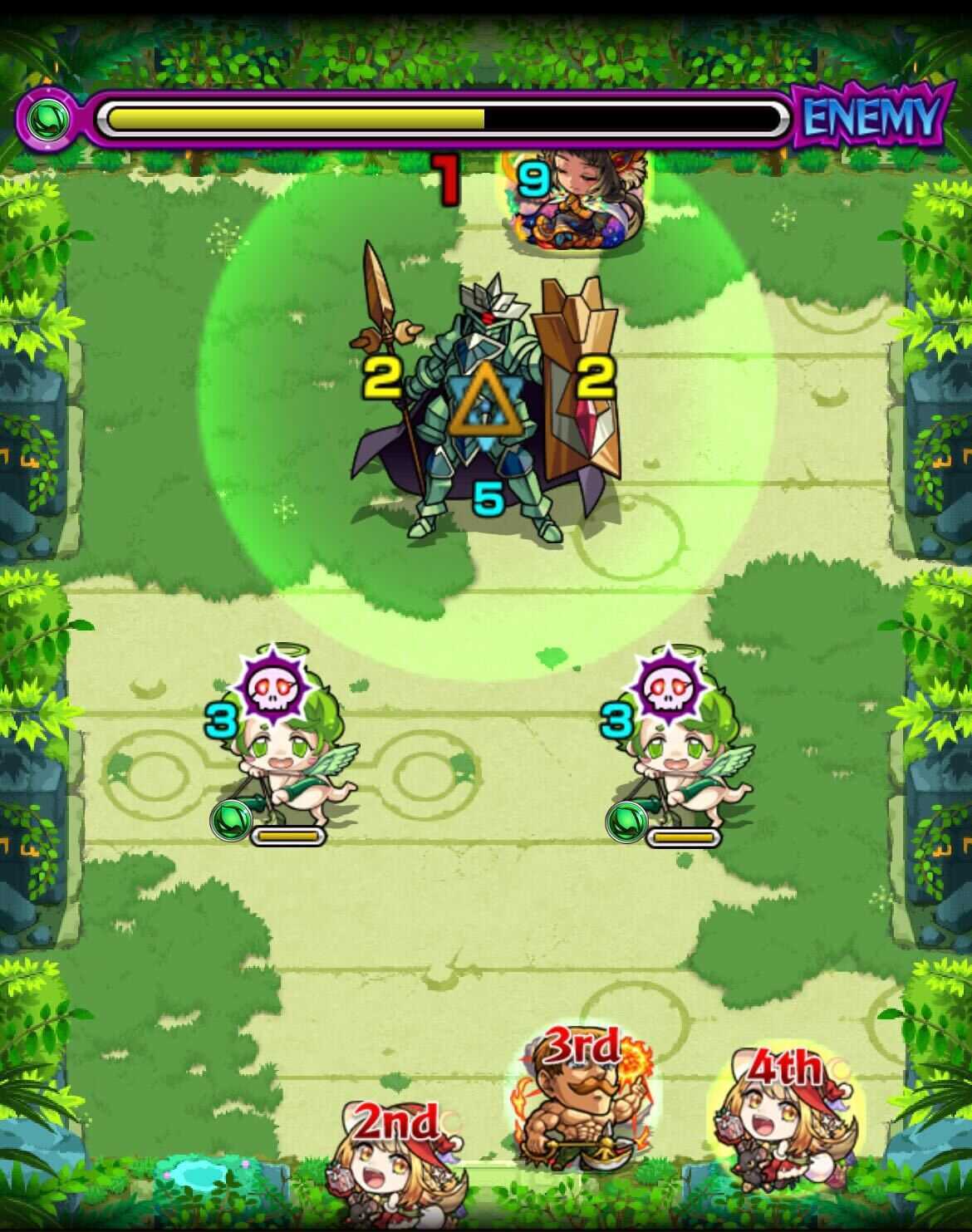 未開の大地33 ステージ1 ザコ呼び出し後