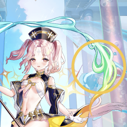 少女廻戦の低級幻彩のタップする場所